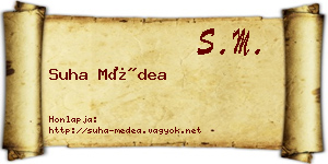 Suha Médea névjegykártya